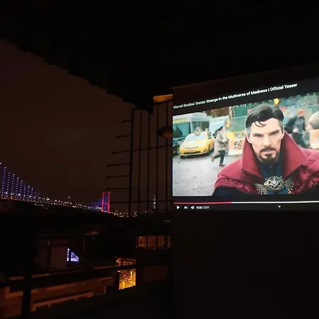 Aesthetic Penthouse With The Bosphorus Bridge View Apartment *