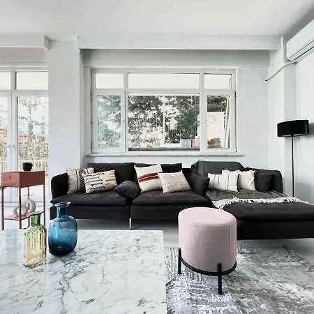 Wonder Homes- Stylish 4br Flat, Terrace, Sea View, Kabatas Apartment