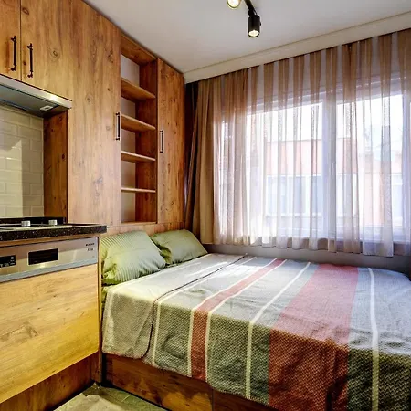 2023 Decoration, New Electonics, 50mbps Internet, Modern, Studio, 18m2, Location, 300 M To Bosphorus *