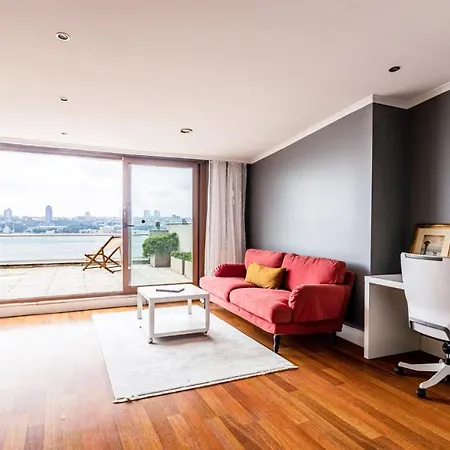 Duplex Flat W Panoramic Bosphorus View And Terrace Apartment