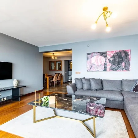Апартаменты Duplex Flat W Panoramic Bosphorus View And Terrace Стамбул