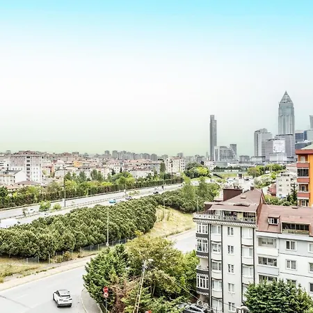 Cozy And Modern Studio With View In Atasehir Apartment *