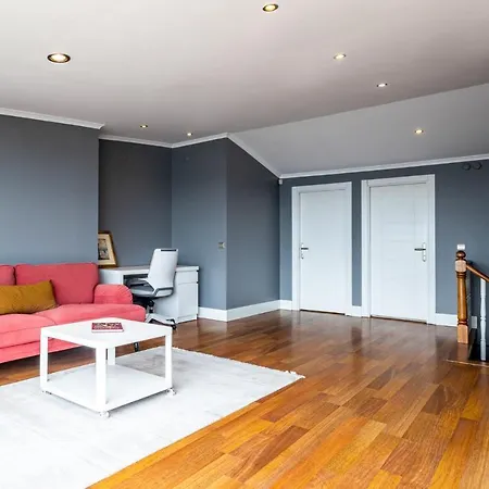 Duplex Flat W Panoramic Bosphorus View And Terrace *