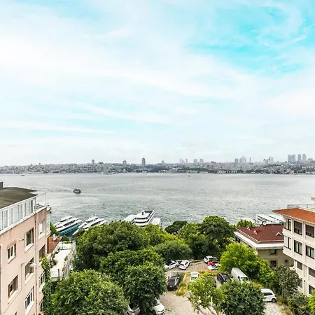 Duplex Flat W Panoramic Bosphorus View And Terrace Apartment *