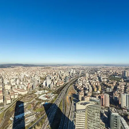 Studio Flat With Panoramic City View In Atasehir * Istanbul