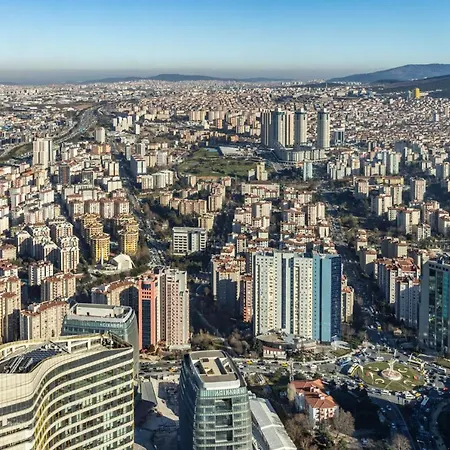 Apartment Studio Flat With Panoramic City View In Atasehir *