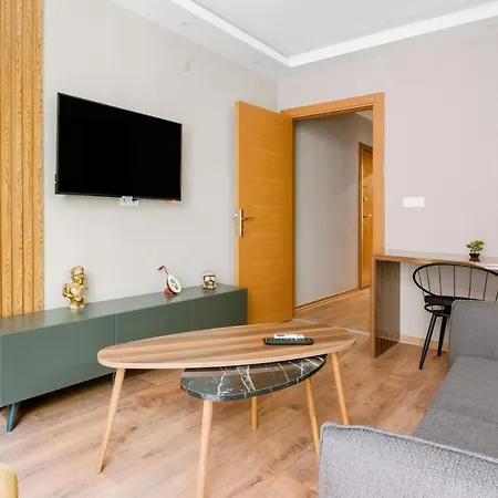 Chic Modern Flat Near Torium Mall In Beylikduzu