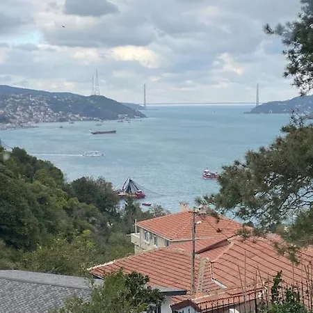 Bogaz Ve Kopru Manzarali, Bahceli Mustakil Ev Villa *