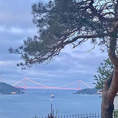 Bogaz Ve Kopru Manzarali, Bahceli Mustakil Ev Villa Istanbul