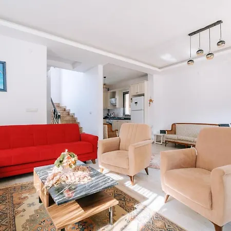 Chic W Pool Garden Fireplace In Sile Villa