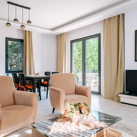 Chic W Pool Garden Fireplace In Sile Villa *