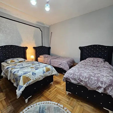 Luxury For Short Rent In Sisli Osmanbey Apartment *