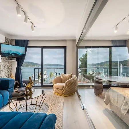 Magnificent Mansion W/view Bosphorus&jacuzzi Apartamento