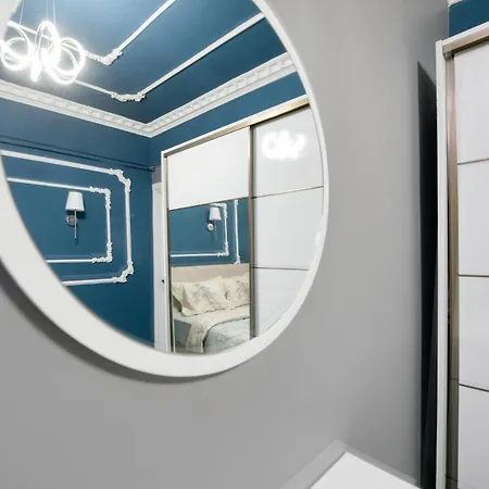 Apartment Blue White House *
