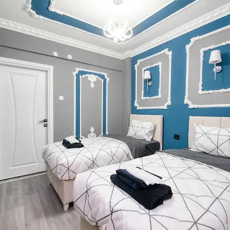 Apartment Blue White House