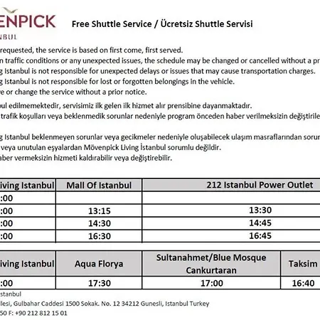 Hotel Movenpick Living West Istambul