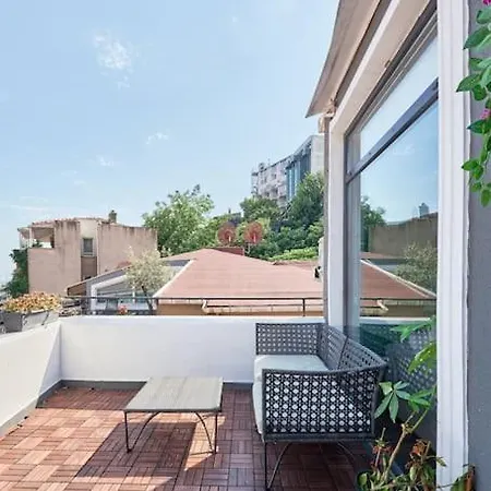 A Flat In The Center With Terrace Apartment Istanbul