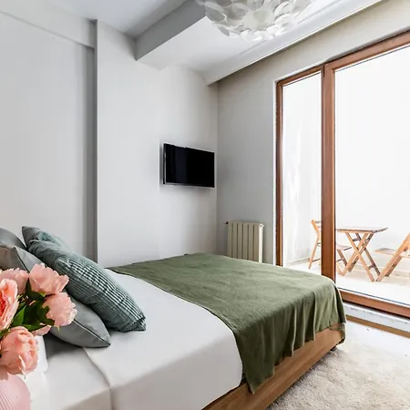 Flat W Backyard 10 Min To Taksim And Citys Mall Apartment Istanbul