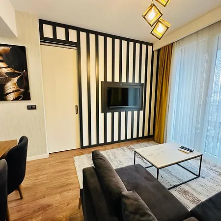 Апартаменты Lux Next To Outlet In High Floor 26 Стамбул