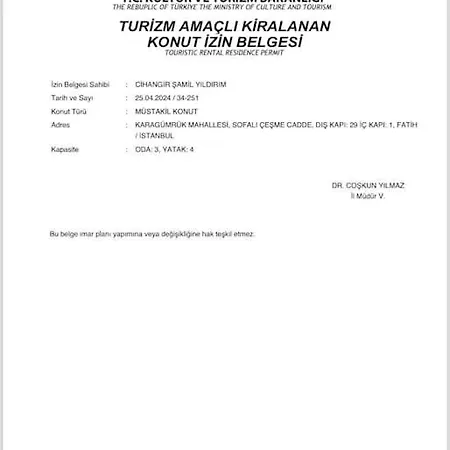 Tarihi Yarimada Fatihte Iki Katli Muestakil Ev * Istanbul