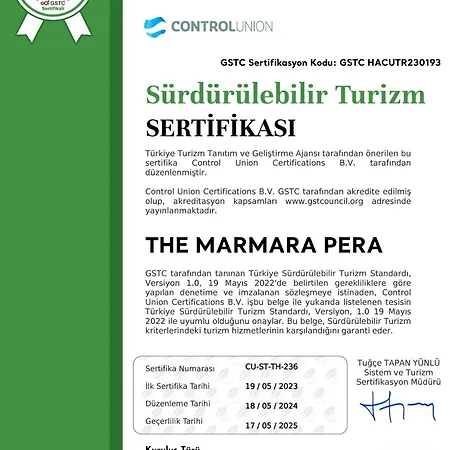 The Marmara Pera 4* Istambul