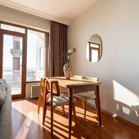 Daire Panoramic Sea And City View *