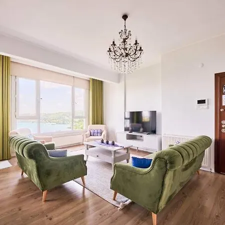 Apartment Luxury With Bosphorus View In Sariyer! Istanbul