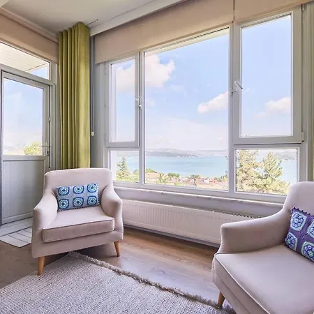 Apartment Luxury With Bosphorus View In Sariyer!