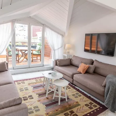 Stylish Duplex In Beyolu With Private Terrace Apartment Istanbul