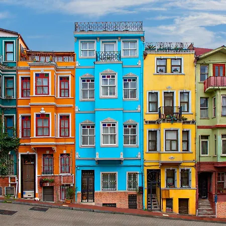 Old Colorful Balat Petrion