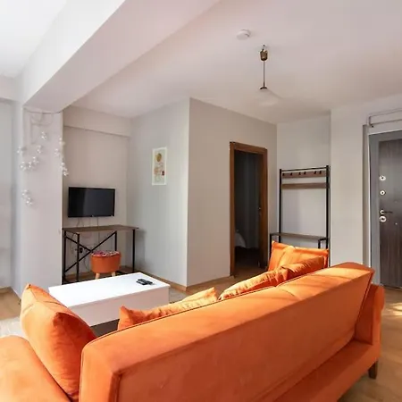 Apartment Cozy Modern 1br W Patio New Building In Maltepe *