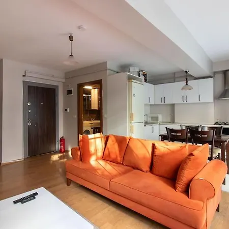 Cozy Modern 1br W Patio New Building In Maltepe Istanbul