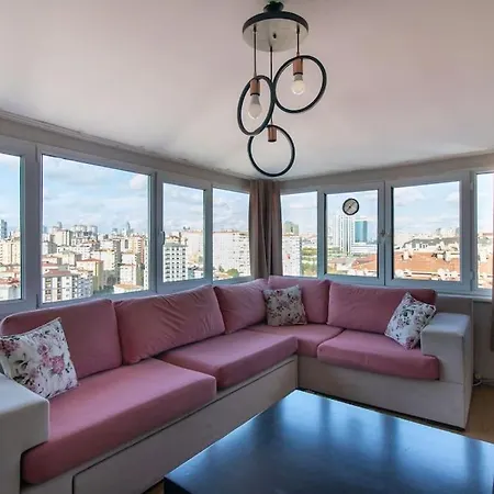 Apartment Charming 2br Panoramic Views Penthouse In Maltepe *