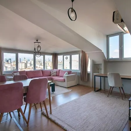 Apartment Charming 2br Panoramic Views Penthouse In Maltepe Istanbul