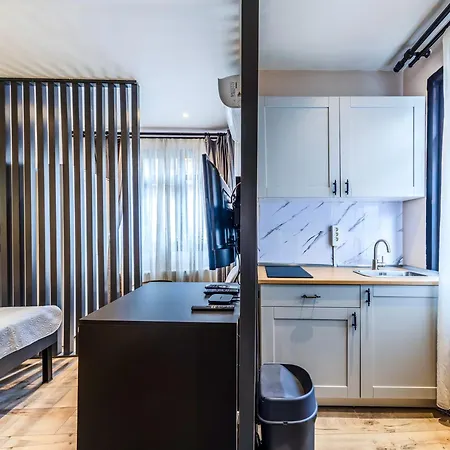Apartment Equipment Modernist Design - In The Bosphorus - Galataport - Taksim Istanbul