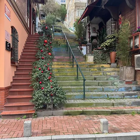 Historic White Mansion Bosphorus & Church View Istanbul