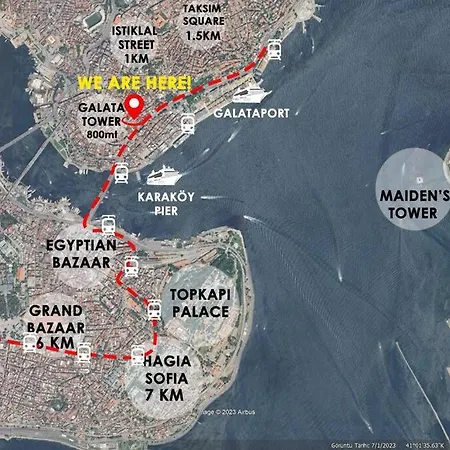 Prime Location With Terrace Apartment Istanbul