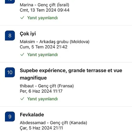 Apartament Fatih Merkezi Lokasyon Guezel Teras Manzarali *