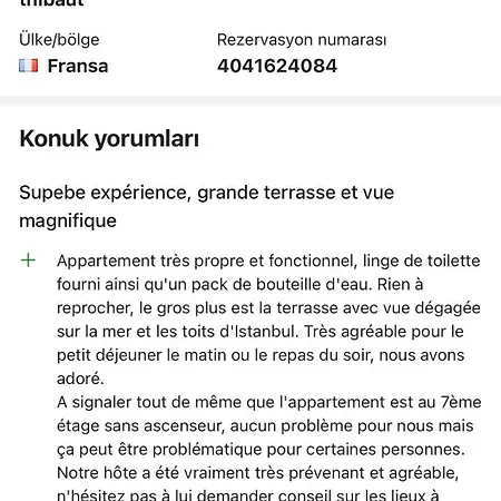 Fatih Merkezi Lokasyon Guezel Teras Manzarali Apartament *