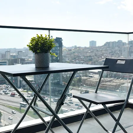 13th Floor Brand New Cozy 2br With Balcony Apartment Istanbul