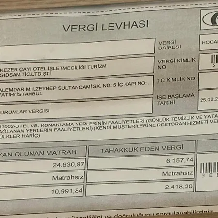 Le Safran 3* Istanbul
