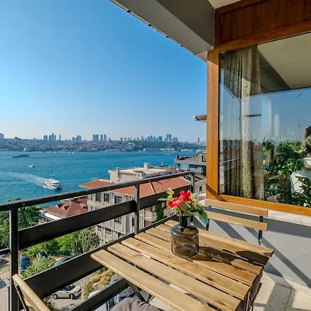 Duplex Flat W Panoramic Bosphorus View And Terrace Estambul