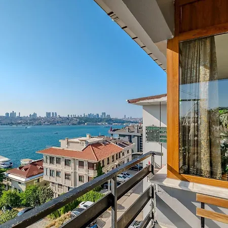 Duplex Flat W Panoramic Bosphorus View And Terrace Apartamento *