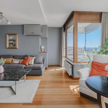 Duplex Flat W Panoramic Bosphorus View And Terrace Apartamento *