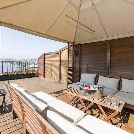 Terrace Golden Horn Istanbul