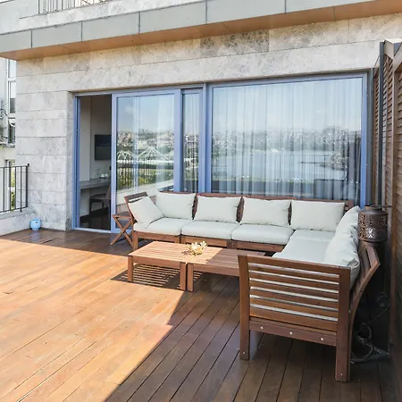 Terrace Golden Horn Istanbul