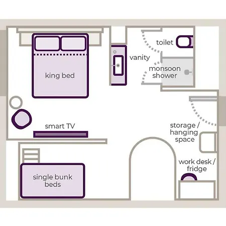 Yotelair Airport, Duty Free - International Transit Area 3*