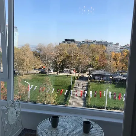 Great View Of Taksim Square, Luxury Furnished On Main Street Of Taksim, Partial Sea View *