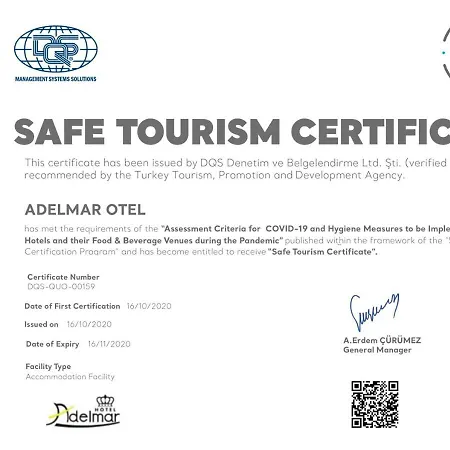 Otel Adelmar Sisli İstanbul