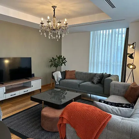 Luxury Modern 3 Bedroom & 2 Bath In Mashattan Residence, Maslak Sariyer Daire